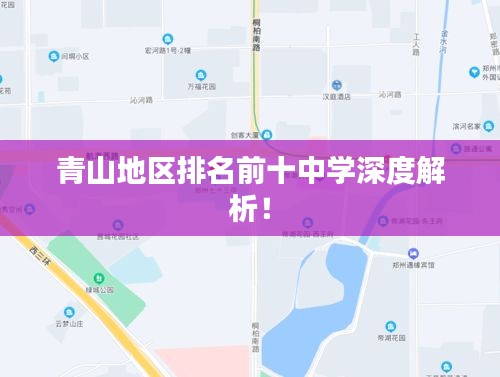 青山地区排名前十中学深度解析！