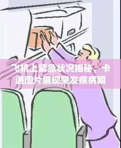 飞机上紧急状况揭秘，卡通图片展现突发疾病瞬间