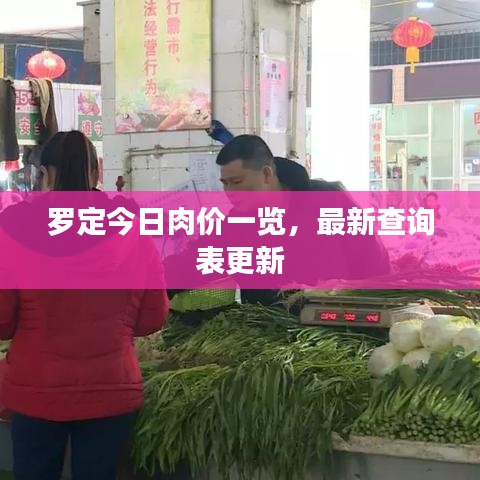罗定今日肉价一览，最新查询表更新