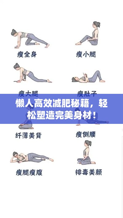 懒人高效减肥秘籍，轻松塑造完美身材！