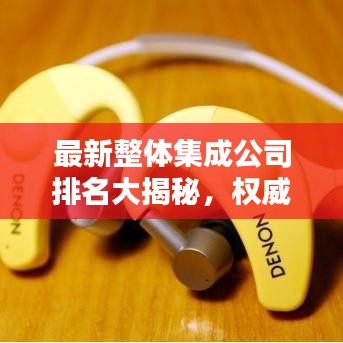 最新整体集成公司排名大揭秘，权威榜单，不容错过！