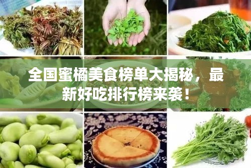 全国蜜橘美食榜单大揭秘，最新好吃排行榜来袭！