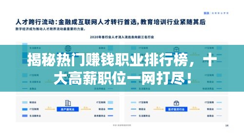 揭秘热门赚钱职业排行榜，十大高薪职位一网打尽！