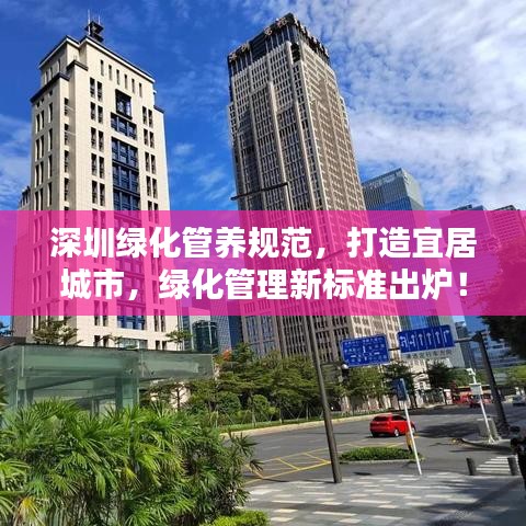 深圳绿化管养规范，打造宜居城市，绿化管理新标准出炉！