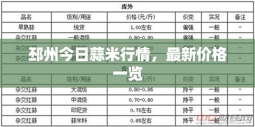 邳州今日蒜米行情，最新价格一览
