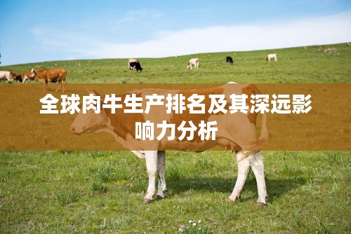 全球肉牛生产排名及其深远影响力分析