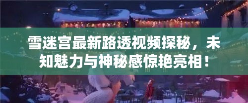 雪迷宫最新路透视频探秘，未知魅力与神秘感惊艳亮相！