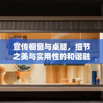 宣传橱窗与桌腿，细节之美与实用性的和谐融合