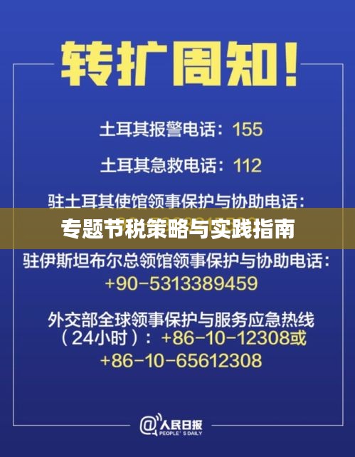 专题节税策略与实践指南