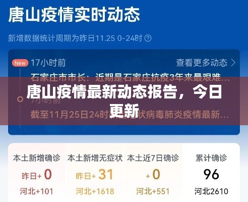 唐山疫情最新动态报告，今日更新