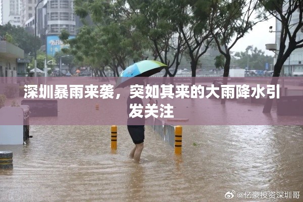 深圳暴雨来袭，突如其来的大雨降水引发关注