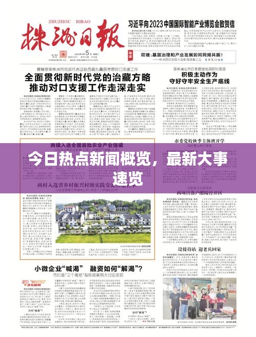 今日热点新闻概览，最新大事速览