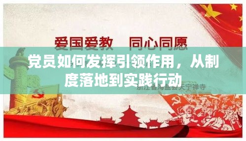 党员如何发挥引领作用，从制度落地到实践行动