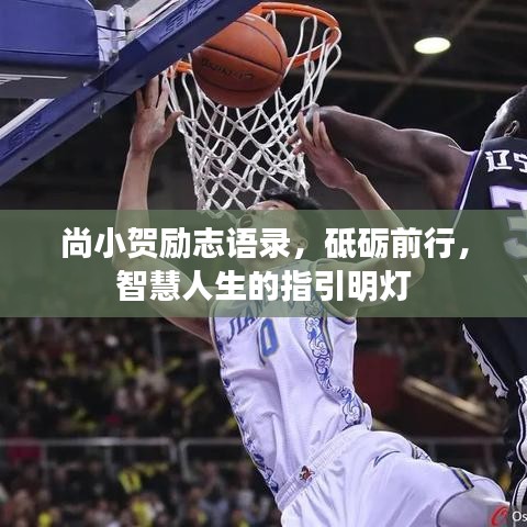 尚小贺励志语录，砥砺前行，智慧人生的指引明灯