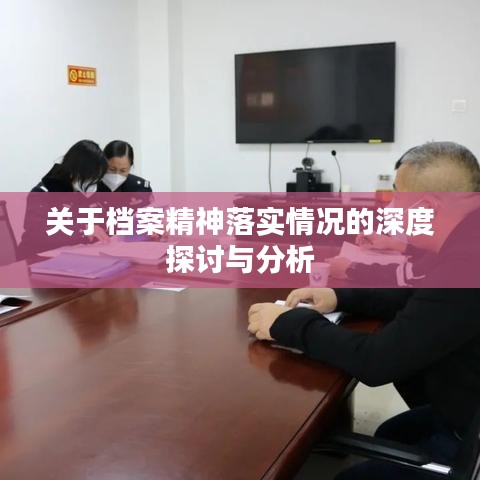 关于档案精神落实情况的深度探讨与分析