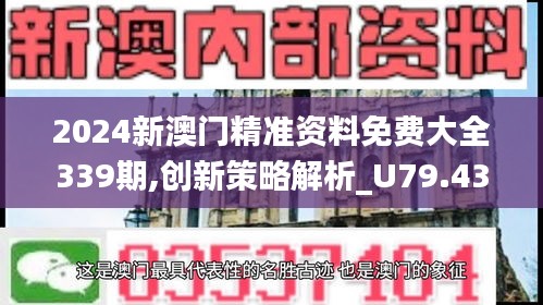 2024新澳门精准资料免费大全339期,创新策略解析_U79.439-6