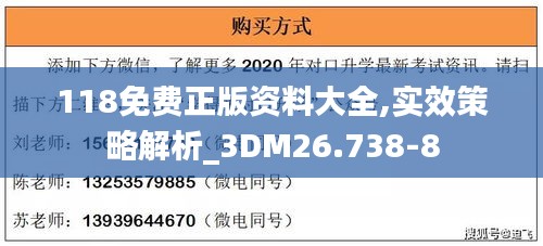 118免费正版资料大全,实效策略解析_3DM26.738-8