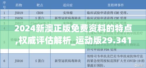 2024新澳正版免费资料的特点,权威评估解析_运动版29.341