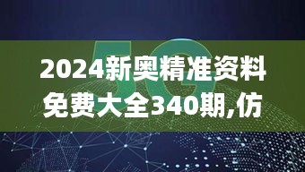 2024新奥精准资料免费大全340期,仿真方案实现_终极版20.717-3