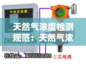 天然气浓度检测规范：天然气浓度检测报警装置 