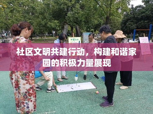 社区文明共建行动，构建和谐家园的积极力量展现