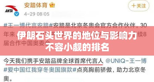 伊朗石头世界的地位与影响力不容小觑的排名